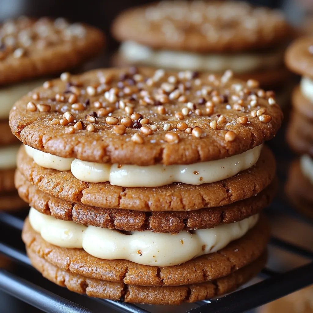 Sándwiches de Galleta de Pastel de Zanahoria: Una Increíble Receta Última