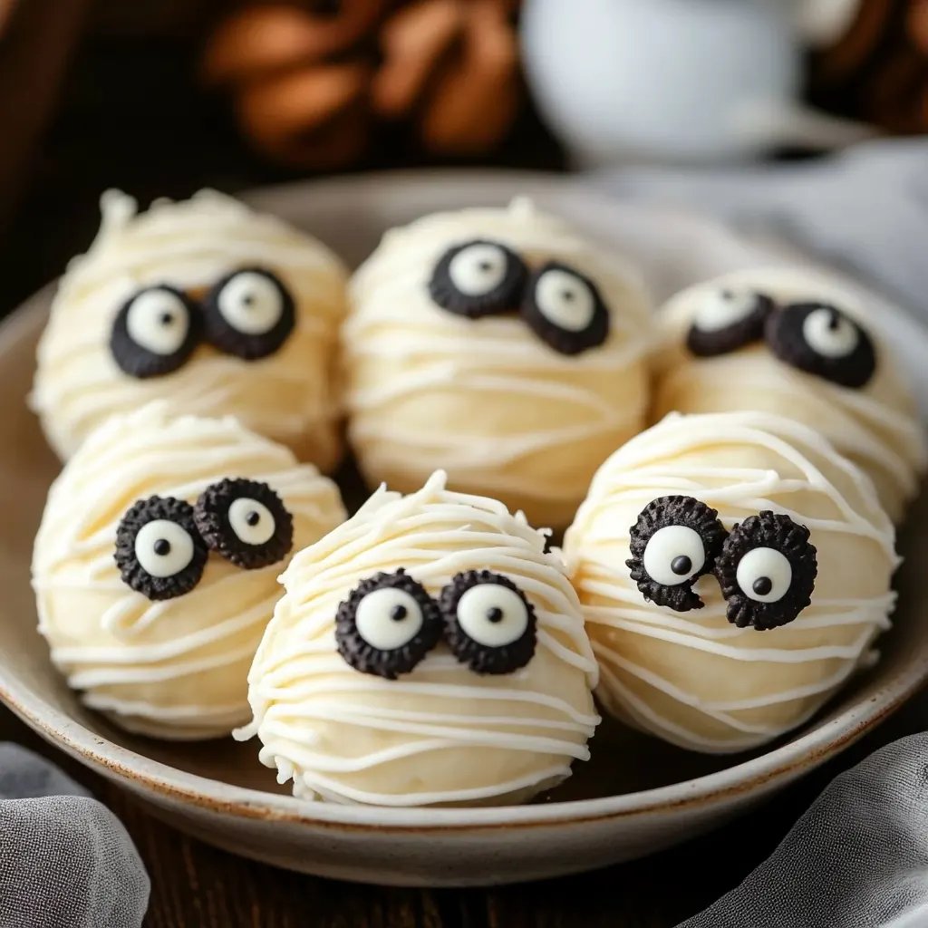 Bolas de Oreo de Momia: Increíble Receta Secreta de Halloween