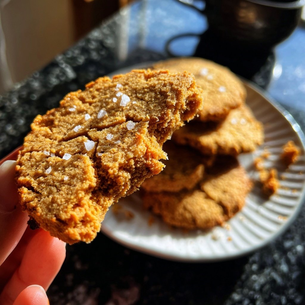 Galletas de harina de garbanzos