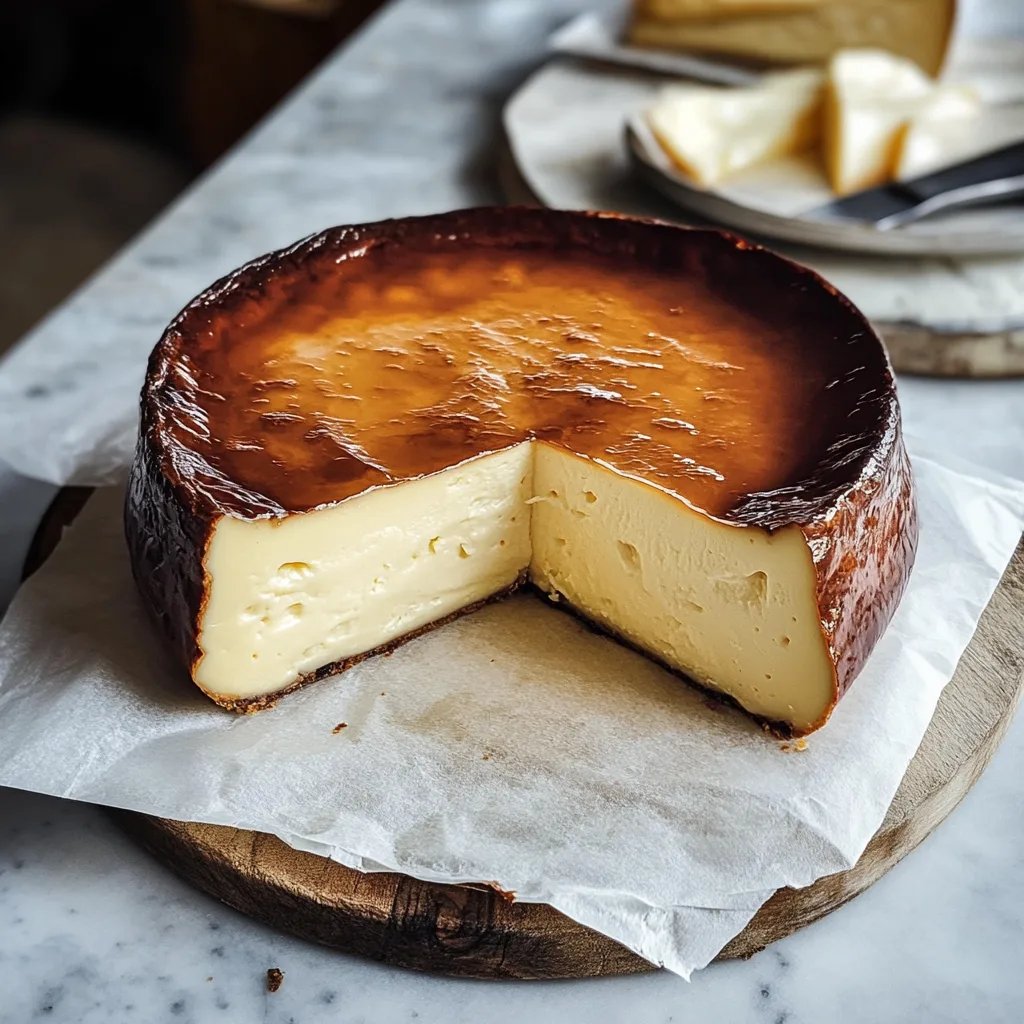 Cheesecake Vasco (Tarta de queso La Viña): Una Increíble Receta Esencial para Sorprender