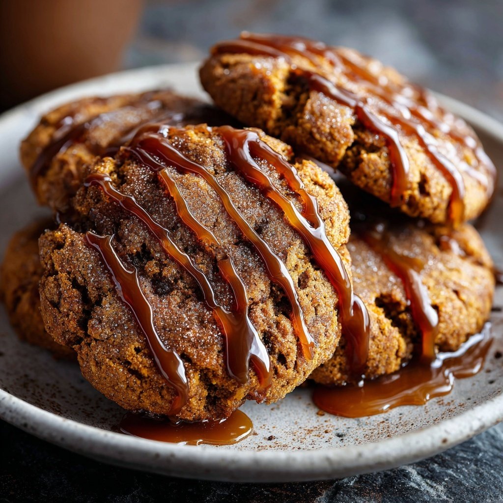 Galletas pan jengibre glaseado melaza especiado