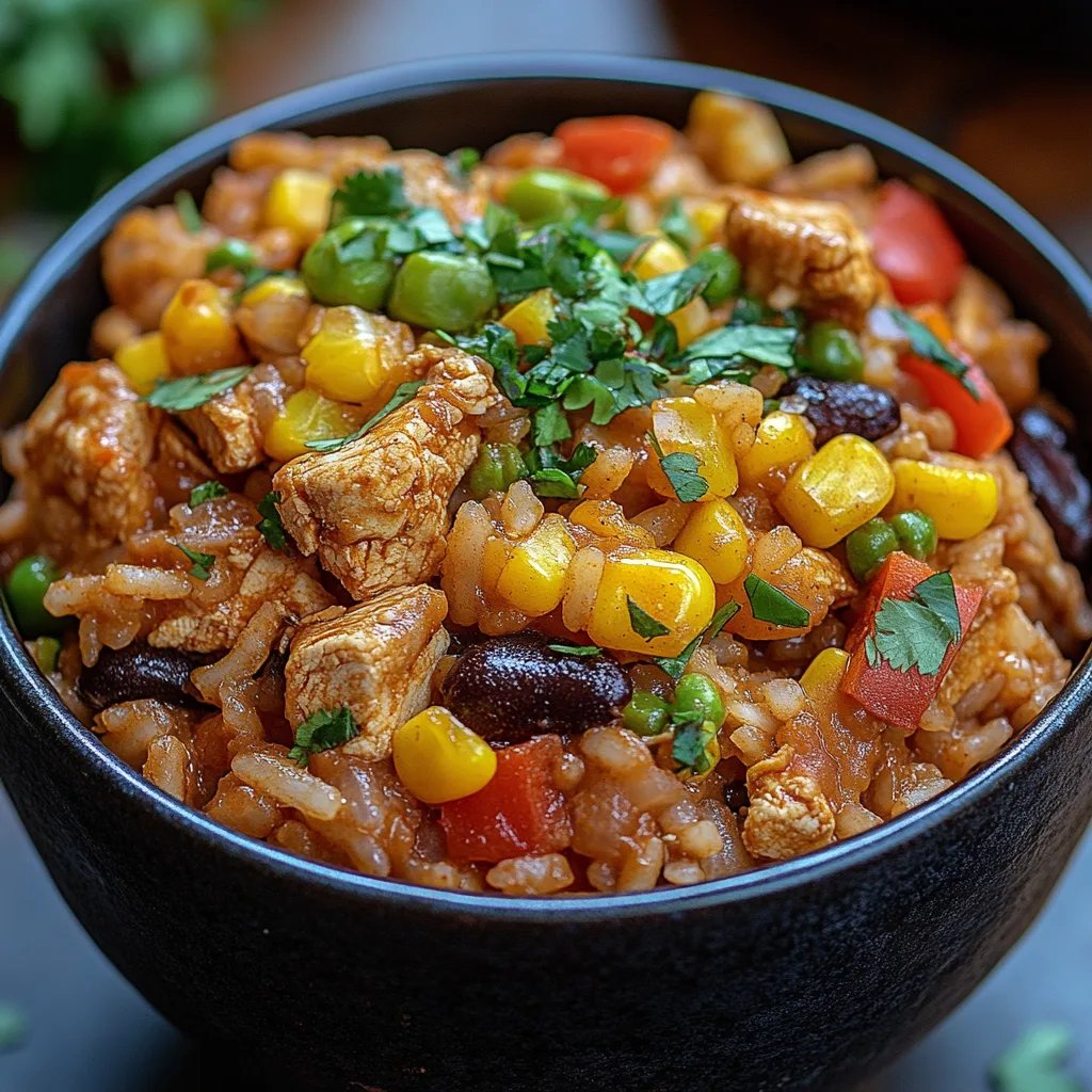 Tazones de Burrito de Pollo y Arroz en Instant Pot: Una Increíble Receta Esencial