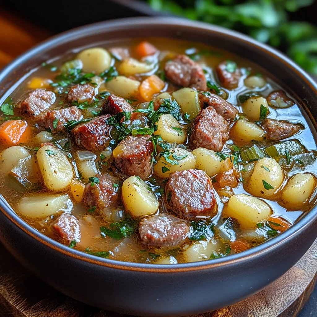 Sopa de Salchicha en Instant Pot: Una Increíble Receta Última