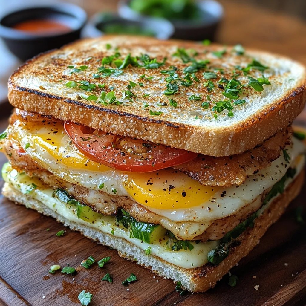 Sándwich de Desayuno Club: Una Increíble Receta Última