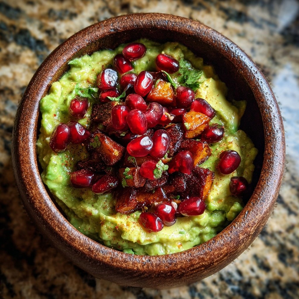 Cuenco aguacate granada camote