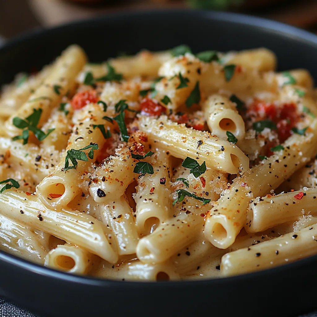 Penne Alfredo Fácil: Una Increíble Receta Última