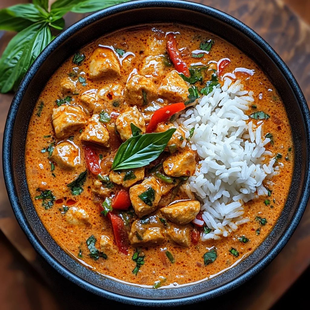 Curry Panang de Pollo: Una Increíble Receta Esencial