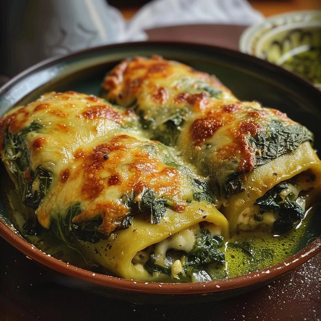 Pechugas Rellenas con Espinaca y Queso