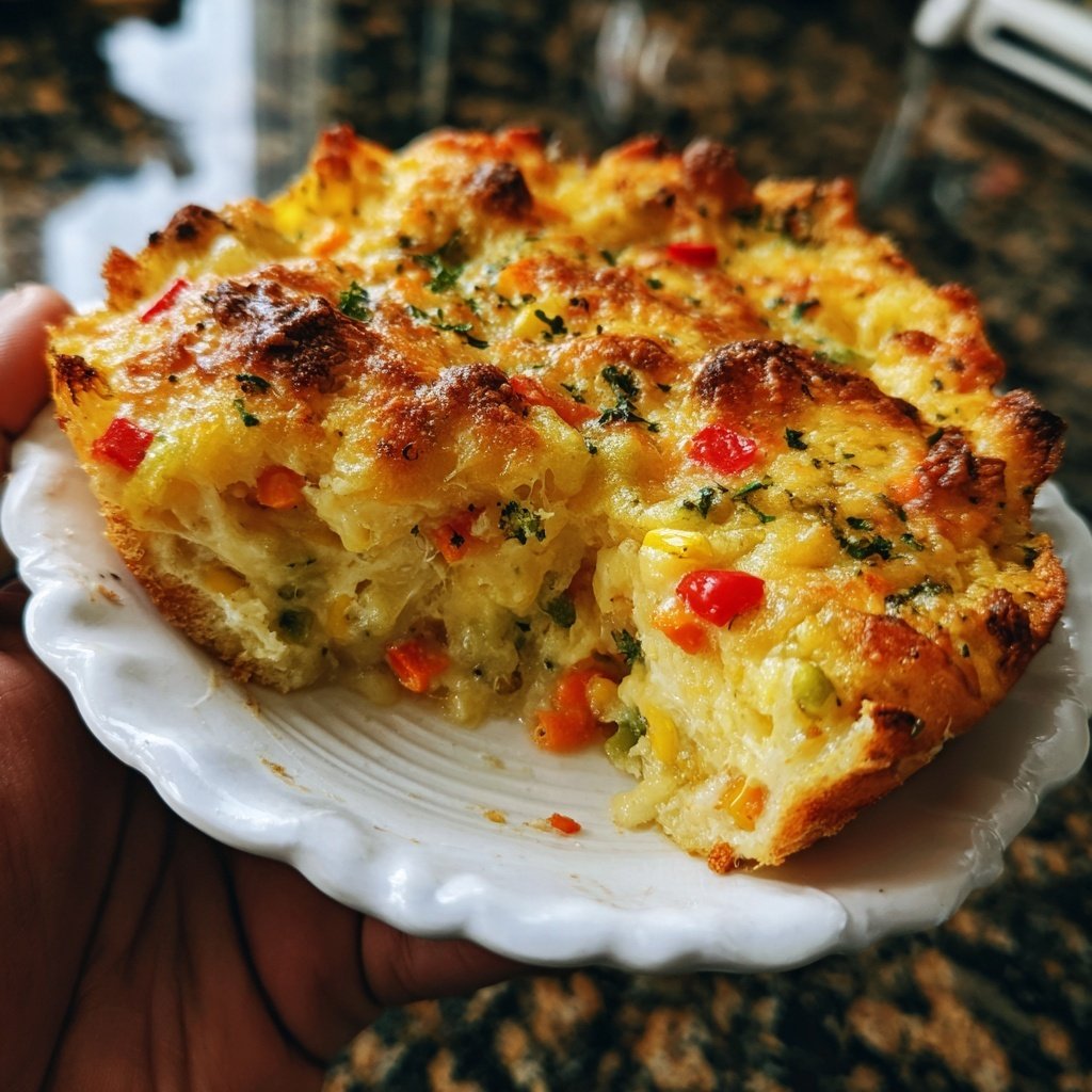 Hortalizas al horno con queso gratinado