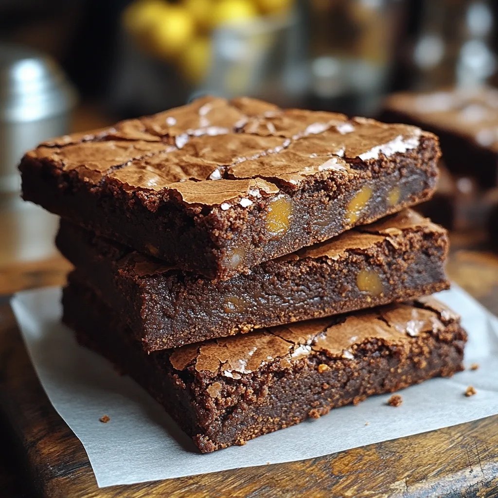 Galletas Brownie de Chocolate y Naranja: La Increíble Receta Última