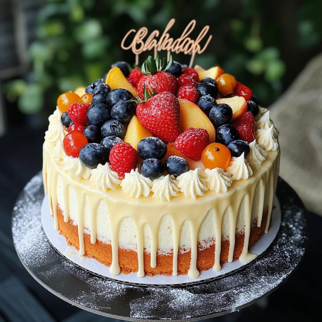 Pastel Esponjoso Vegano de Victoria con Frutas: Una Increíble Receta Última