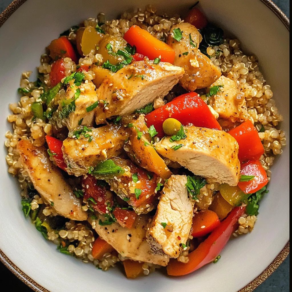 Pollo Salteado con Quinoa y Verduras: Una Increíble Receta Esencial