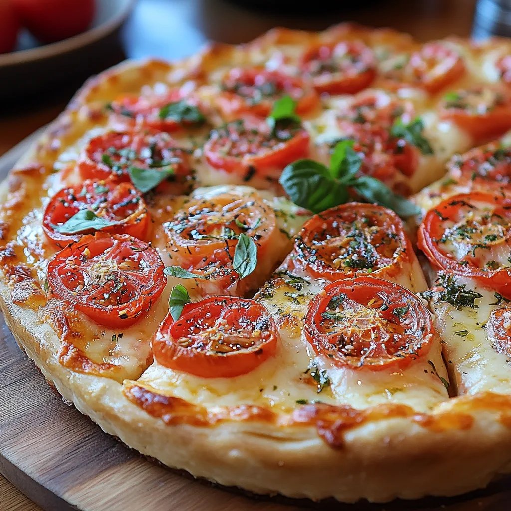 Tarta de Tomate Cherry con Albahaca Fresca: Una Increíble Receta Esencial