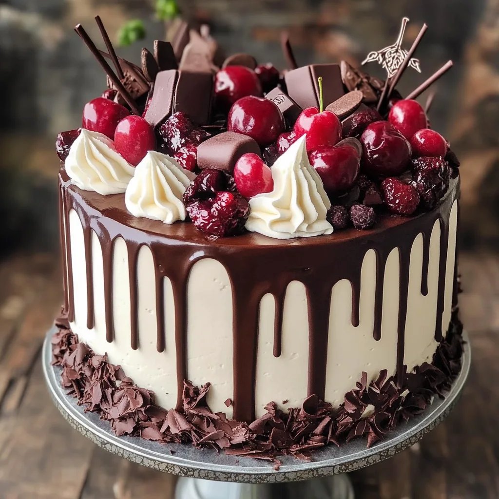 Pastel Selva Negra: Una Increíble Receta Última