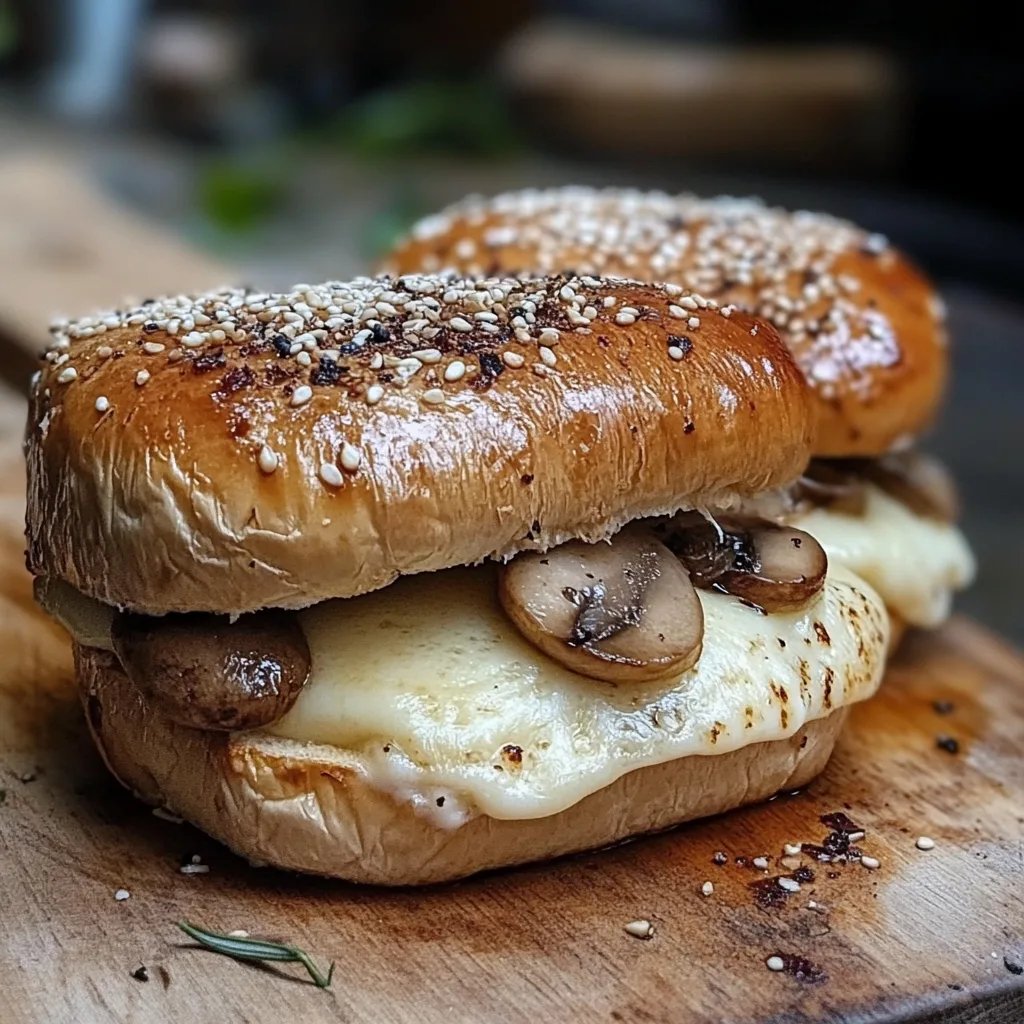 Sándwich de Qeso y Champiñones: La Increíble Receta Secreta