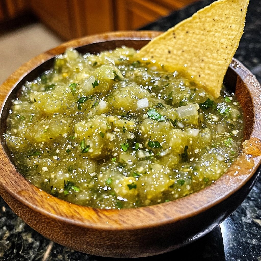 Salsa tomatillo verde