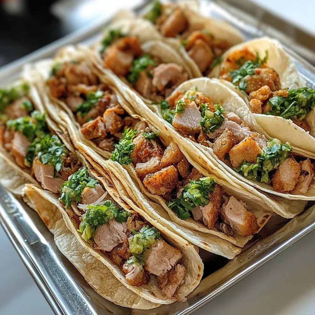 Tacos de Carnitas