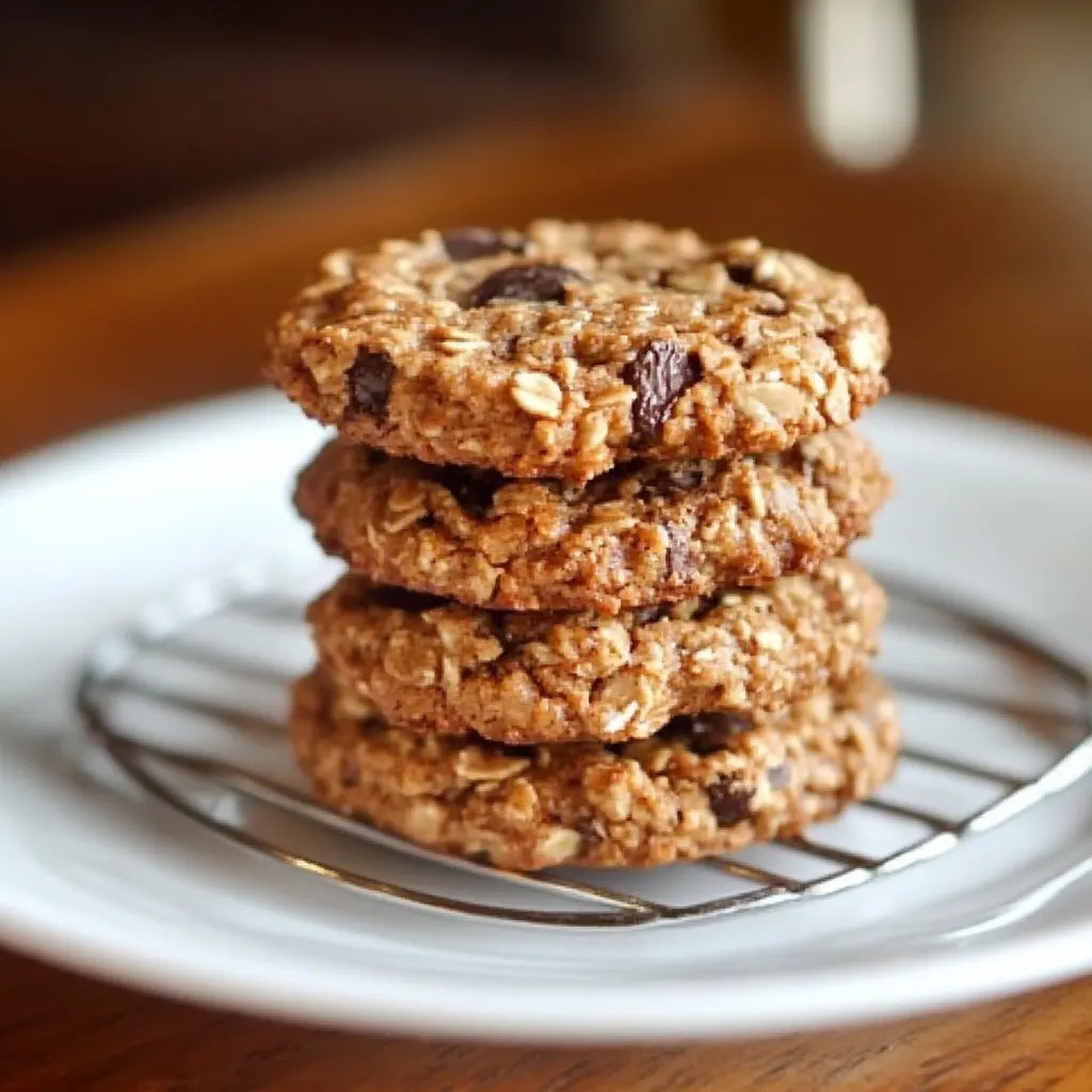 Galletas crujientes de avena y coco