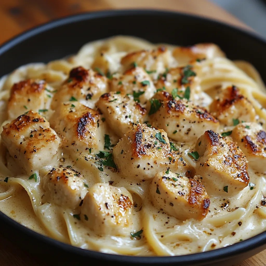 Pollo Alfredo Irresistible Sin Gluten: Una Receta Increíble de 10 Pasos