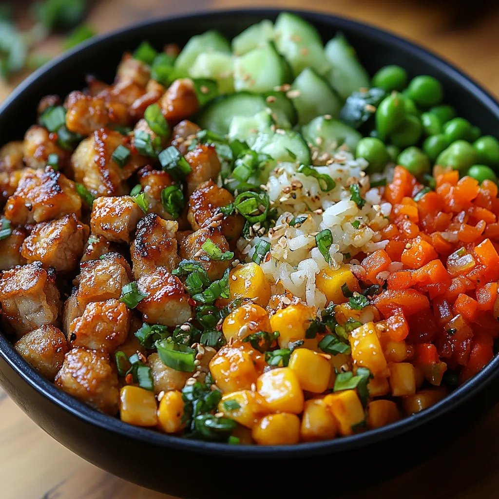 Tazón Nutritivo de Rollito de Primavera: La Increíble Receta Esencial