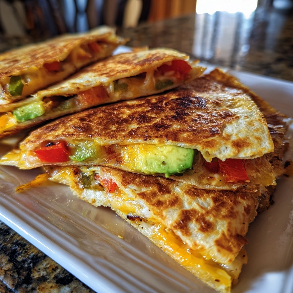 Quesadilla vegetal suprema