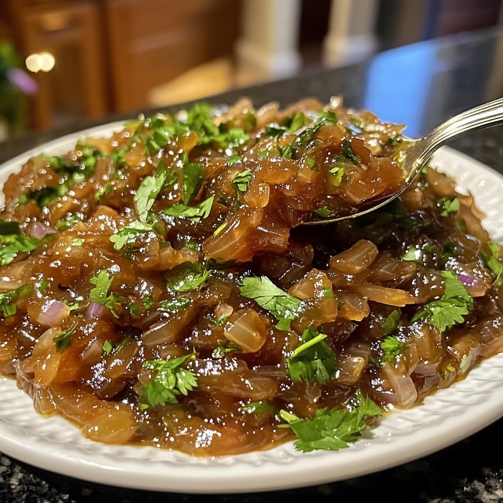 Salsa Cebolla Caramelizada