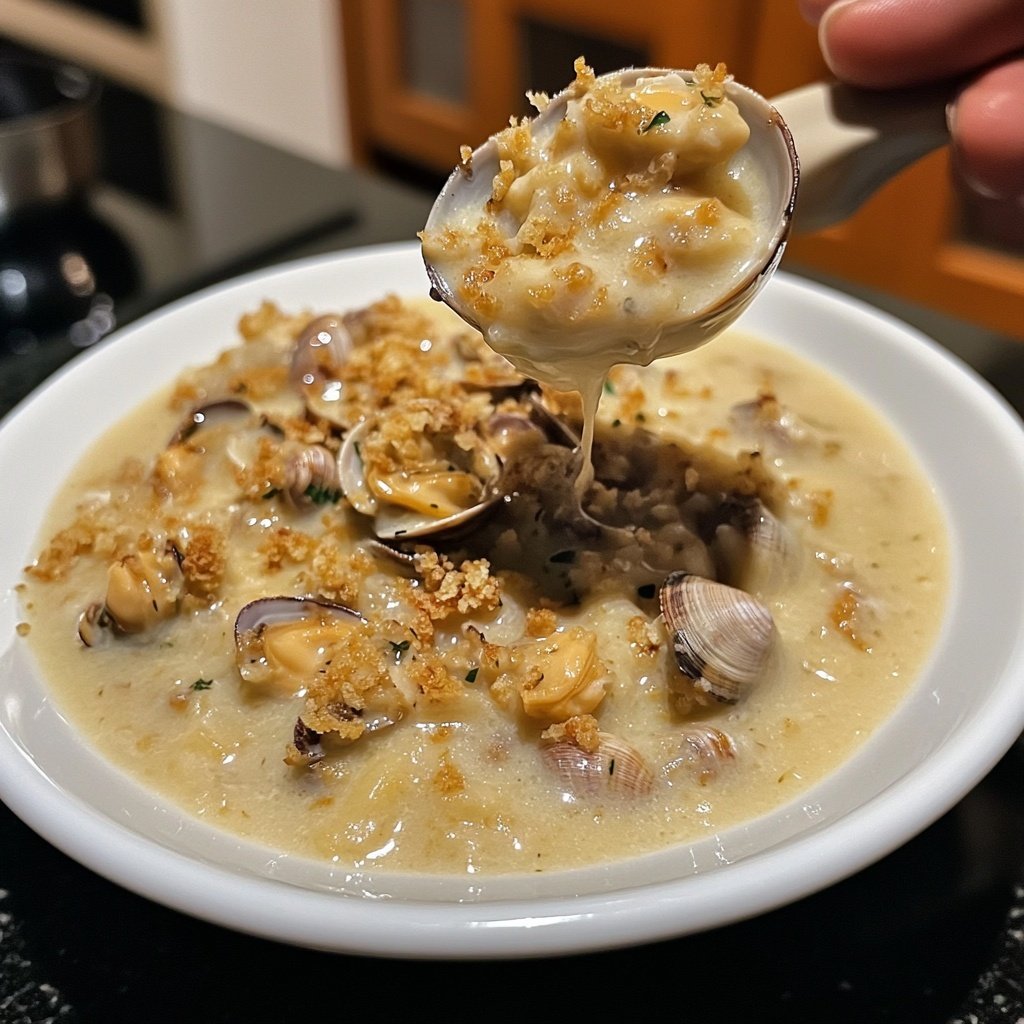 Alubias blancas con almejas de Galicia