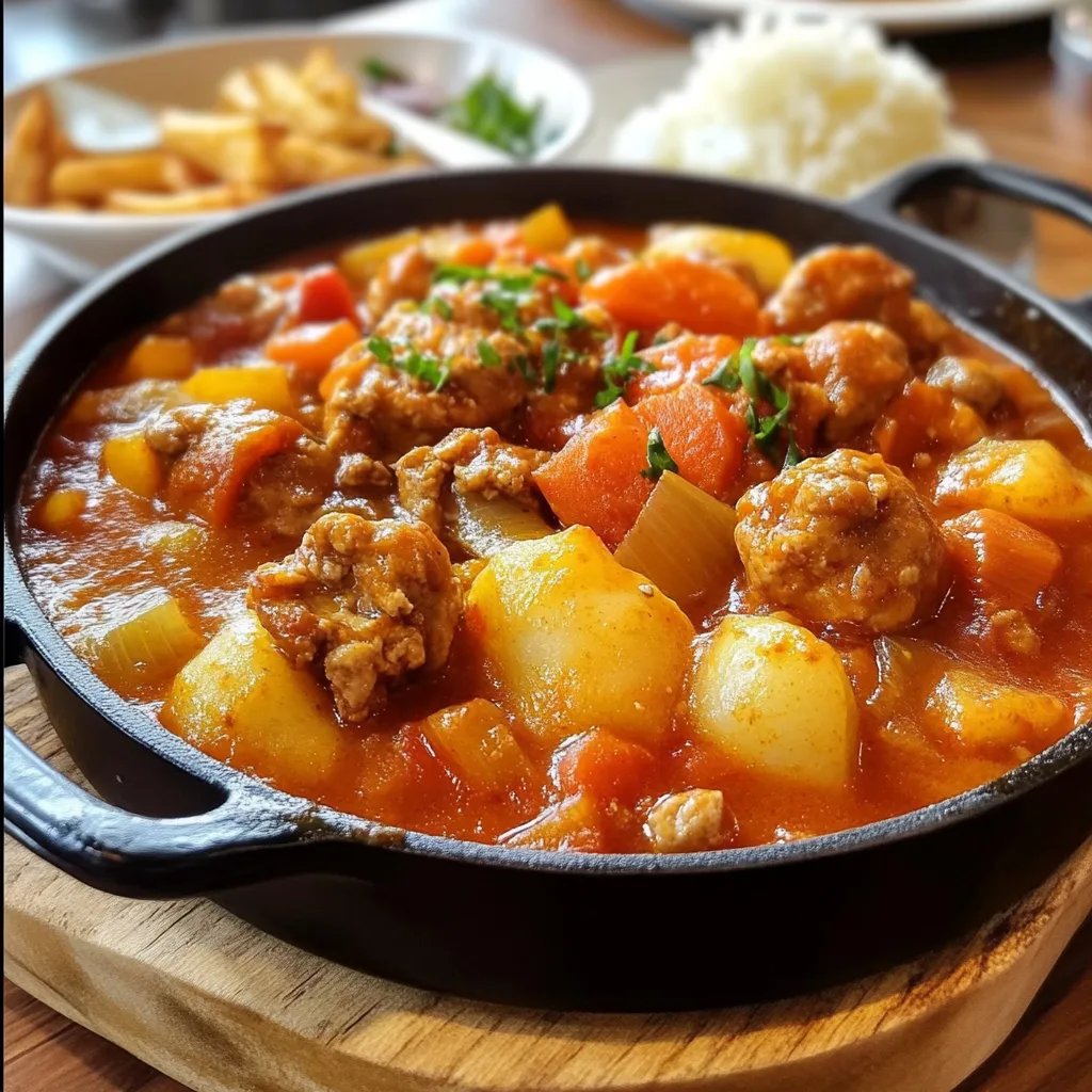Estofado de Albóndigas de Pollo: Una Increíble Receta Esencial