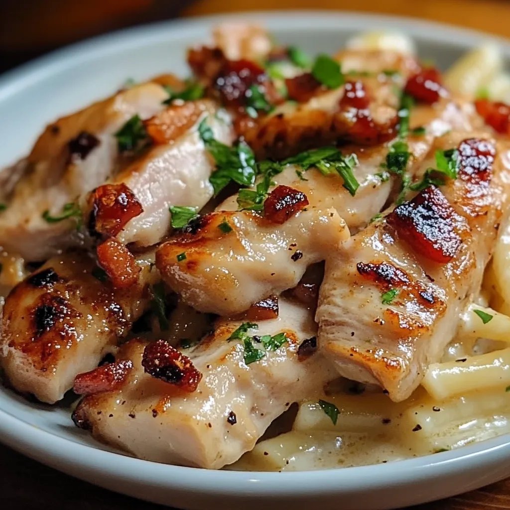 Pollo Pasta Tocino Cremoso: An Incredible Ultimate Recipe with 5 Ingredients