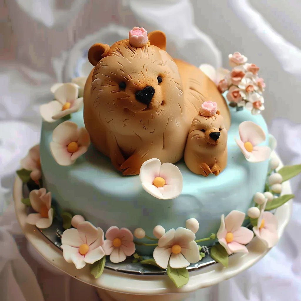 Pastel de capibara