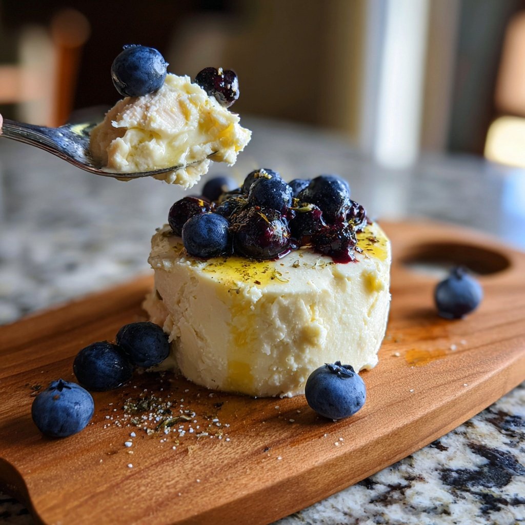 Paté de caballa ahumada con arándanos
