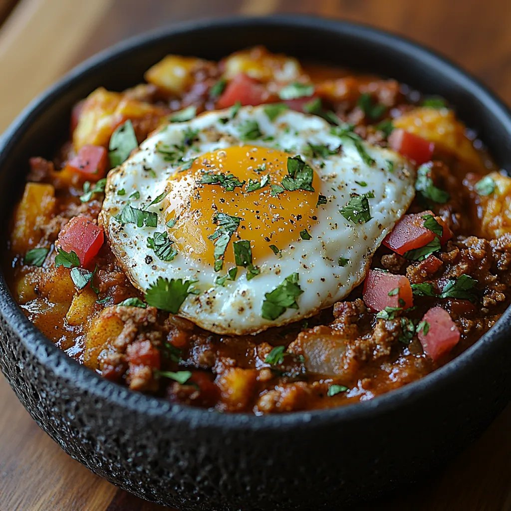 Chili de Desayuno con Huevos: La Increíble Receta Esencial
