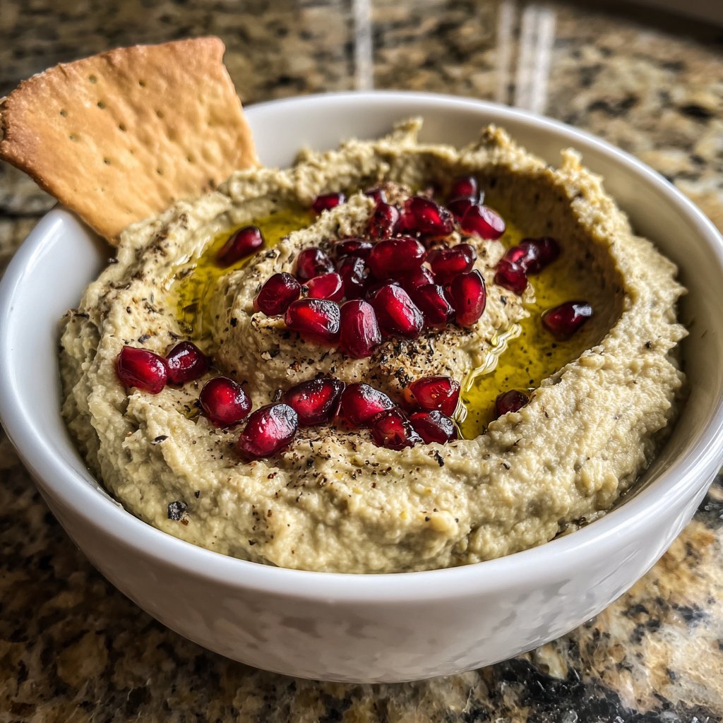 Salsa baba ganoush berenjena