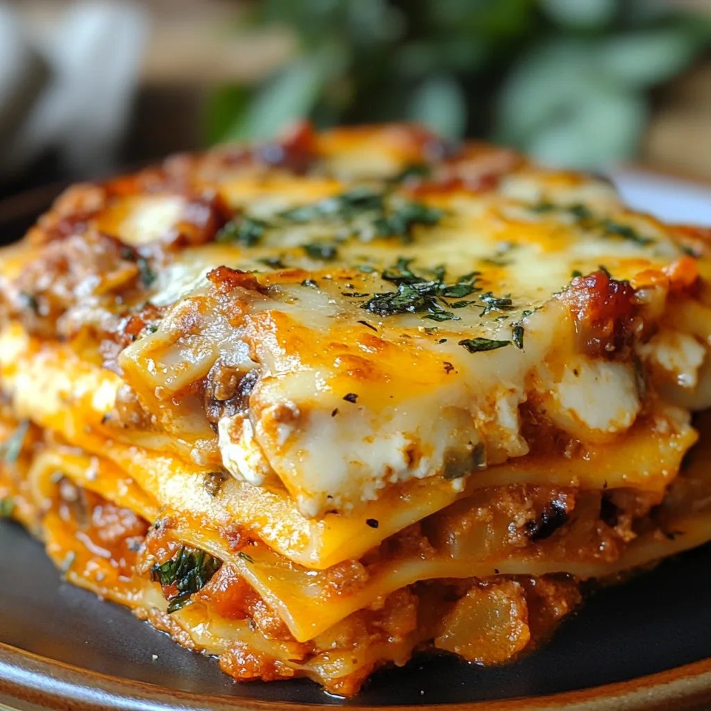 Lasaña Sin Lácteos: La Increíble Receta Última