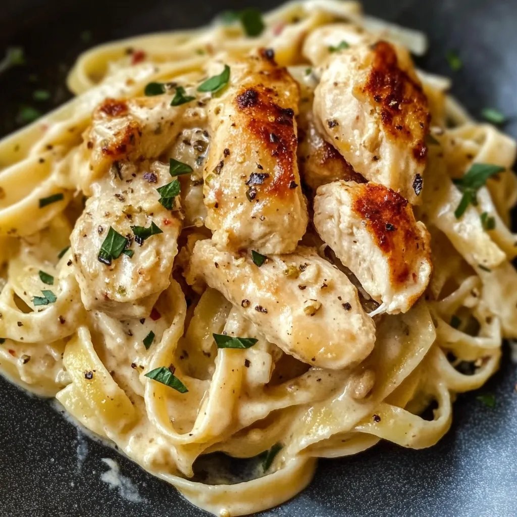 Pasta Cremosa con Pollo: Una Increíble Receta Última