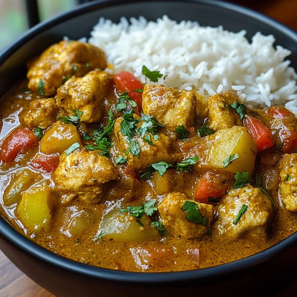 <p>Pollo al Curry Jamaicano: Una Increíble Receta Última</p>