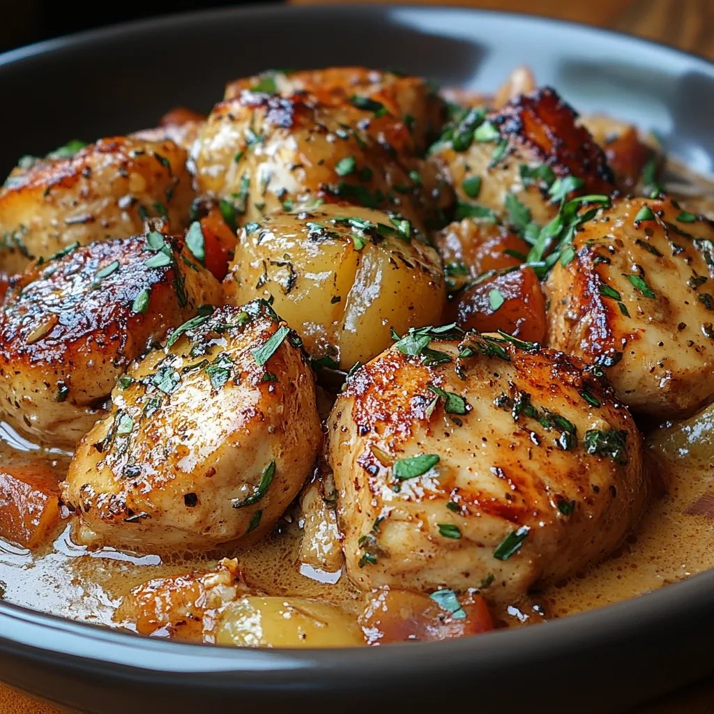 Pollo Toscano en Olla de Cocción Lenta: Una Increíble Receta Última