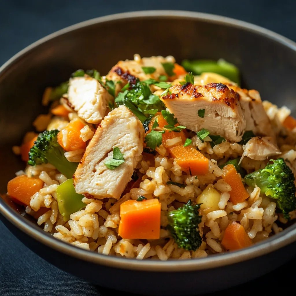 Arroz Integral con Verduras y Pechuga de Pollo: Una Increíble Receta Última