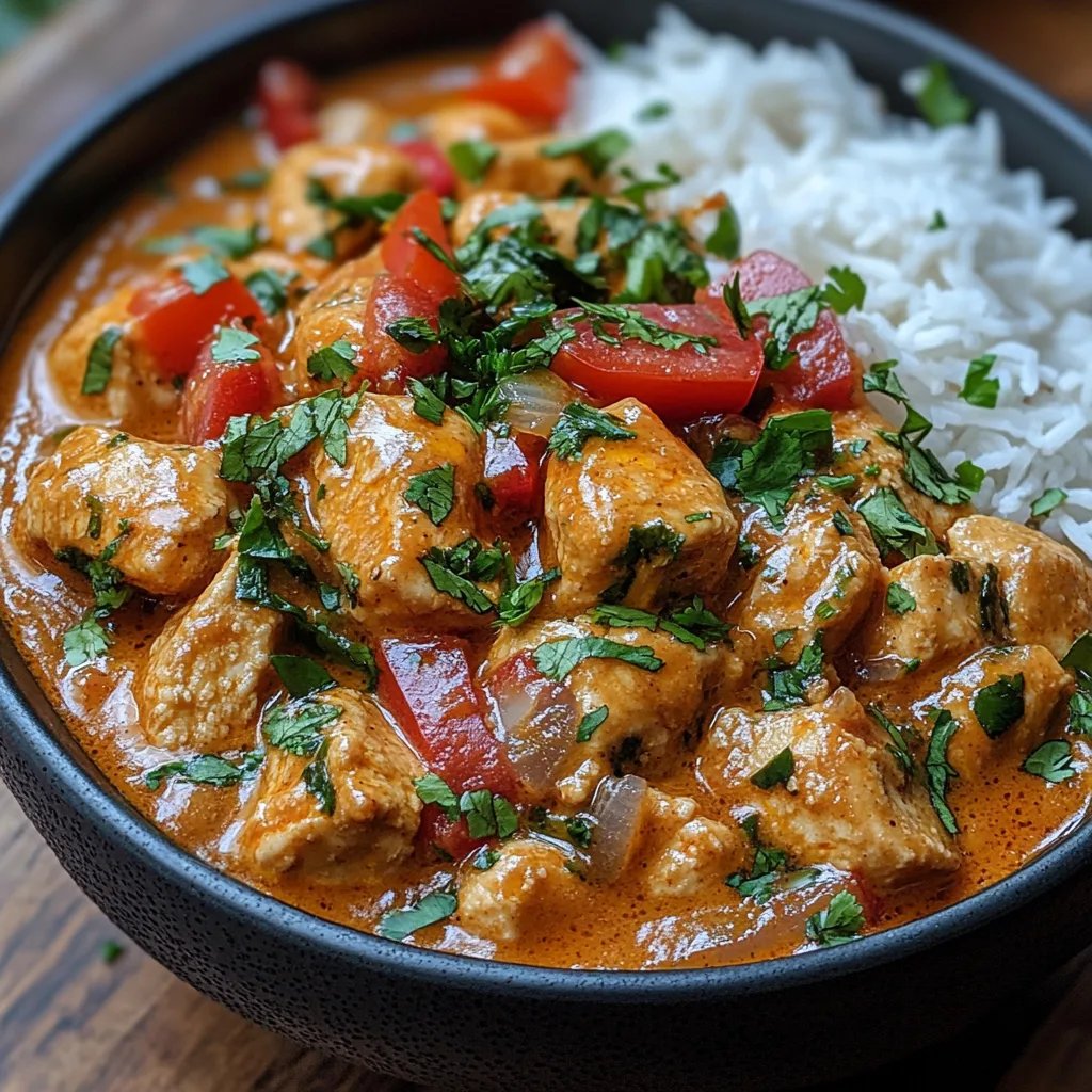 Curry de Pollo con Mantequilla de Maní: Una Increíble Receta Última