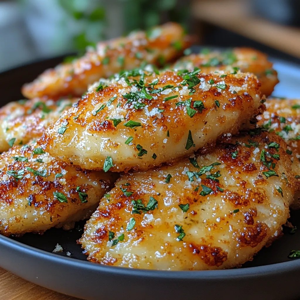Pollo Crujiente Rebozado con Parmesano en la Freidora de Aire: Una Increíble Receta Última
