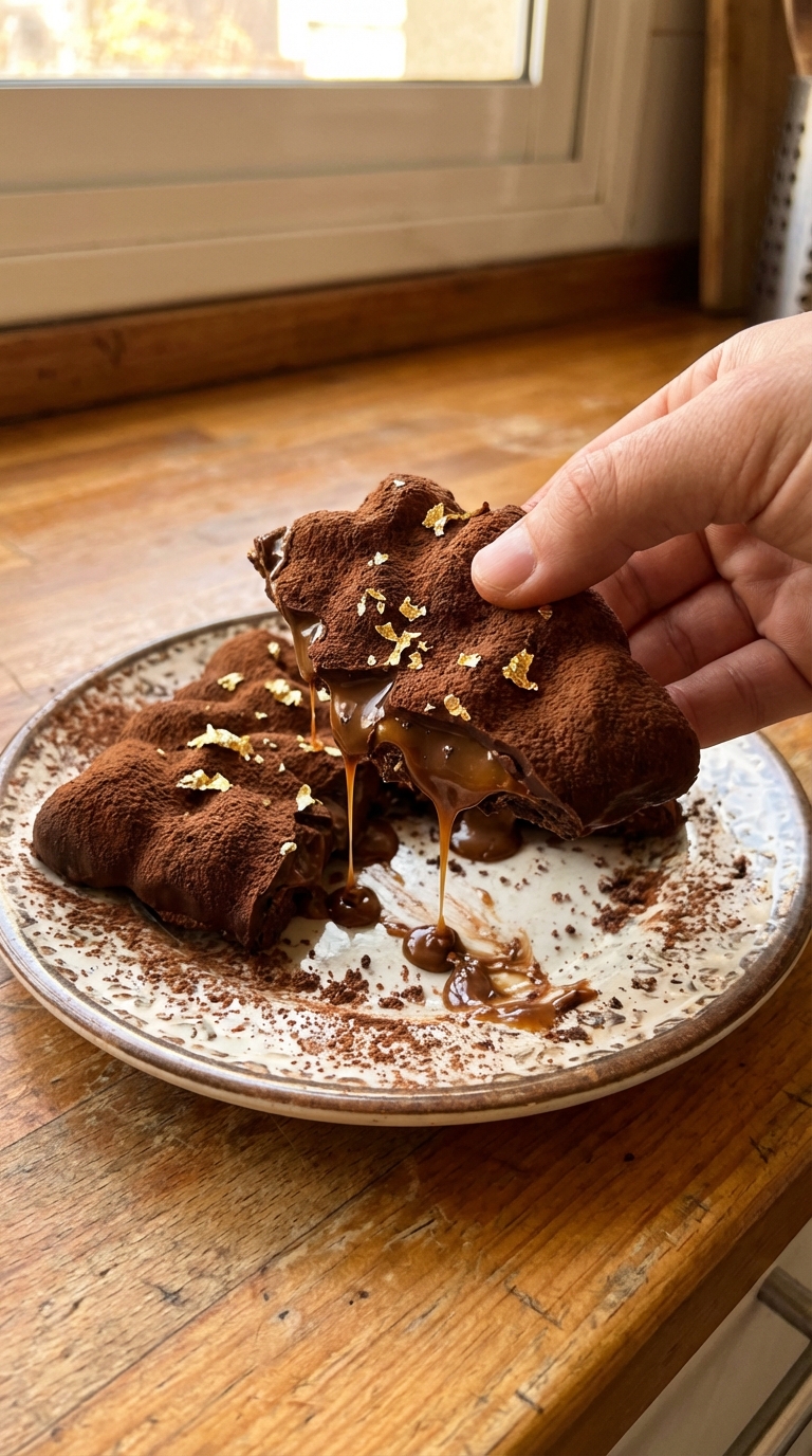 Golosinas soñadas de chocolate de Dubái