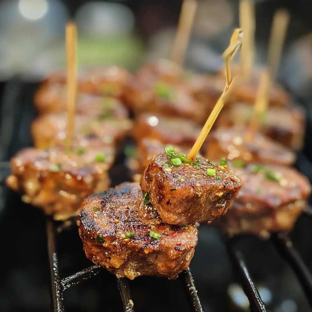 Mini bocados sabrosos para fiestas