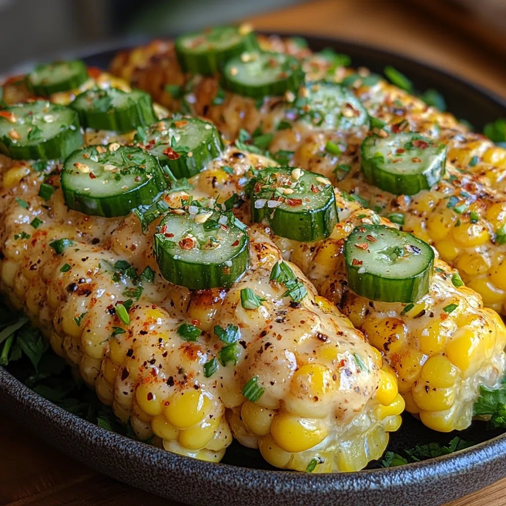 Ensalada de Pepino Cremosa con Elote Callejero: La Increíble Receta Secreta