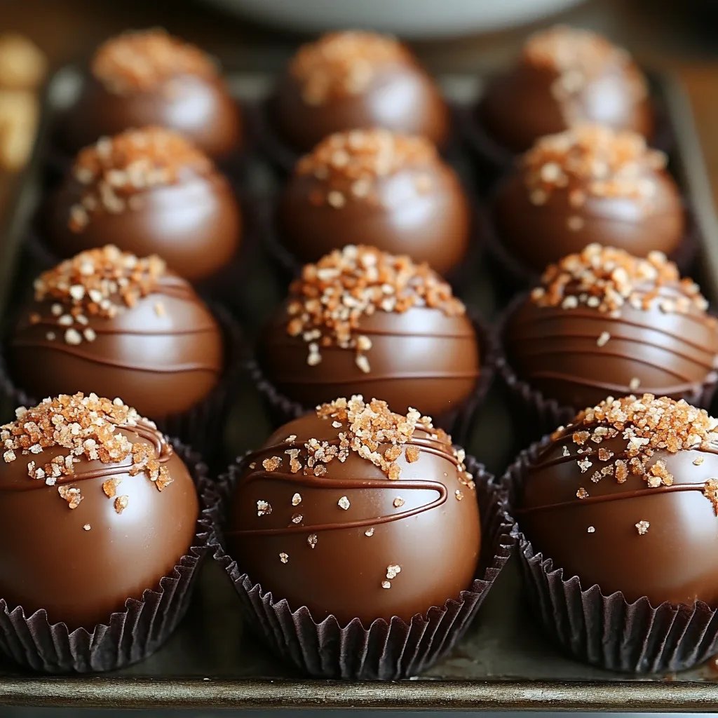 Trufas de Fudge de Caramelo Salado Fáciles: ¡Una Increíble Receta Última!