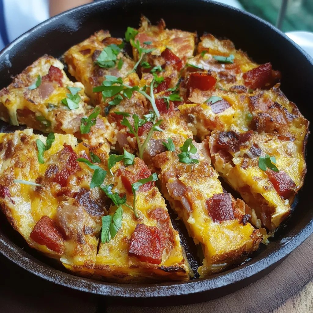 Tortilla Española con Chorizo y Jamón Serrano: Una Increíble Receta Esencial
