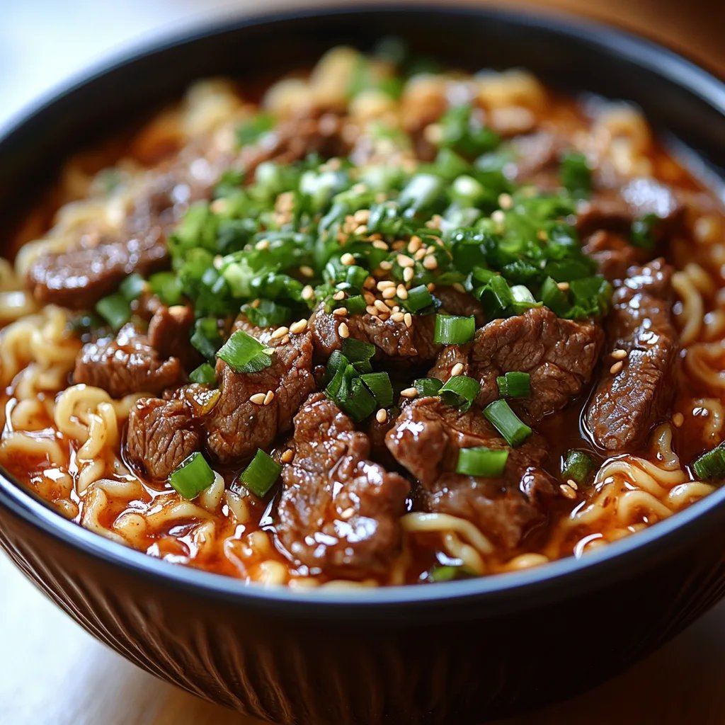 <p>Fideos Ramen de Res en Olla de Cocción Lenta: Una Increíble Receta Última</p>